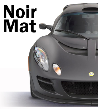 Wrap complet Noir mat